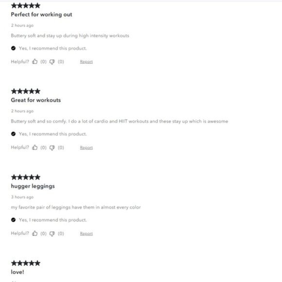 OFFLINE by Aerie The Hugger High Waisted Black Women Legging New - Picture 5 of 8